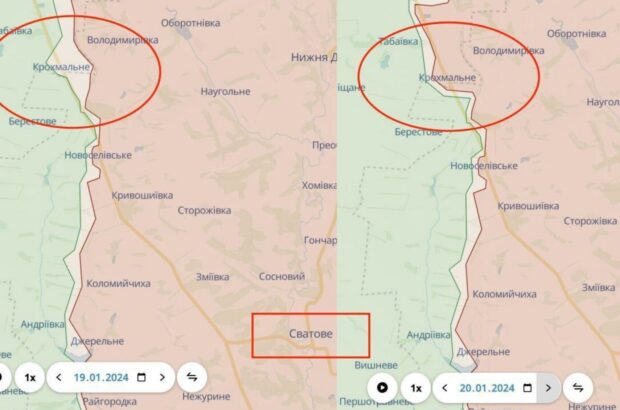 ВСУ подтвердили потерю села Крахмальное на Купянском направлении