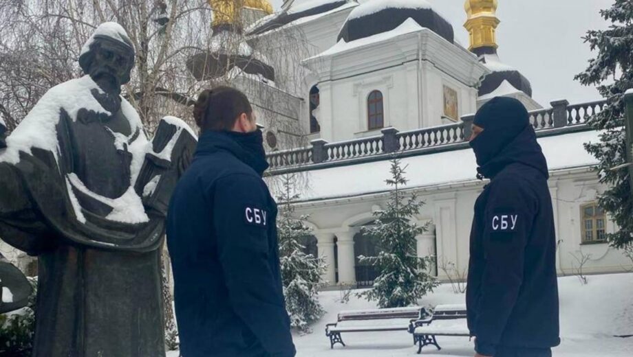 Обшуки в Лаврі: СБУ перевіряє священника через постановочні відео для росТБ