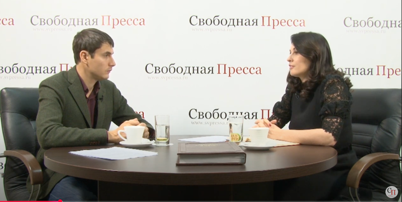 Интервью Оксаны Калетник. ''Свободная пресса''. российская пресса