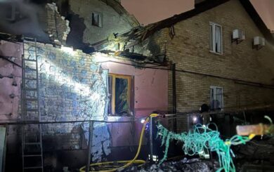 Ночная атака на столицу: в трех районах Киева зафиксированы пожары и разрушения