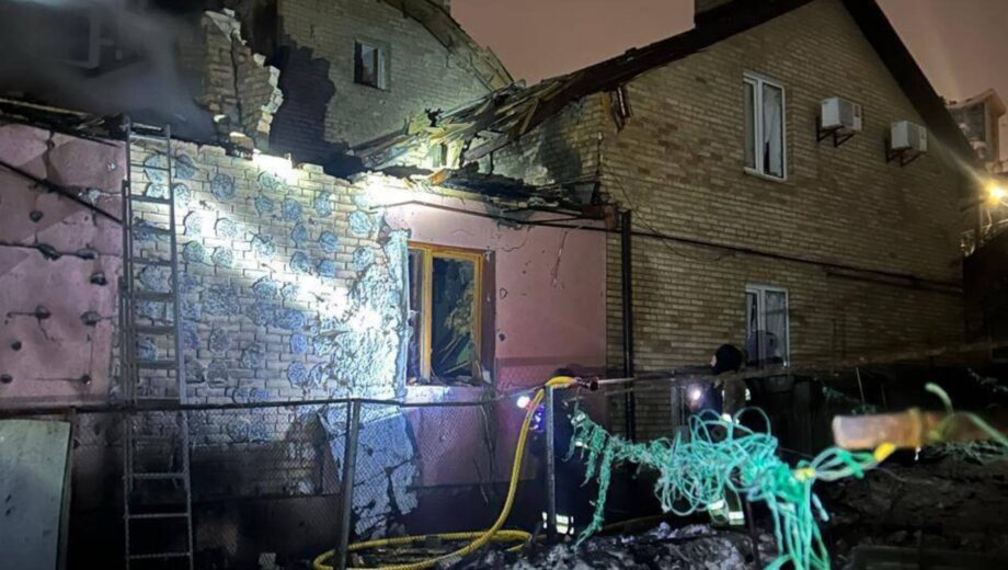 Ночная атака на столицу: в трех районах Киева зафиксированы пожары и разрушения
