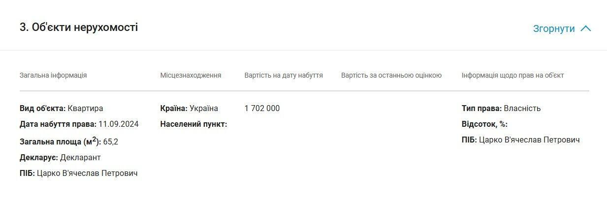 Крипта, доллары, квартира: что задекларировал военком из Днепра