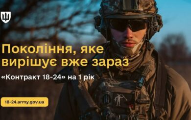 В Офісі президента повідомили, скільки контрактів укладено за програмою ”18–24”
