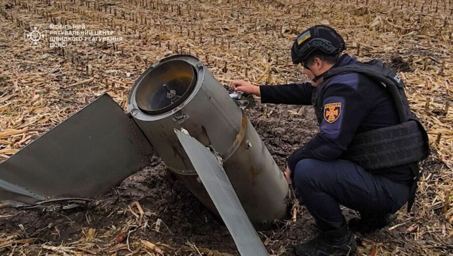 На Київщині фермер виявив залишки ракети С-300