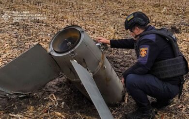 В Киевской области фермер обнаружил остатки ракеты С-300