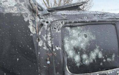Российский беспилотник ударил по машине волонтера Христова во время выезда на эвакуацию