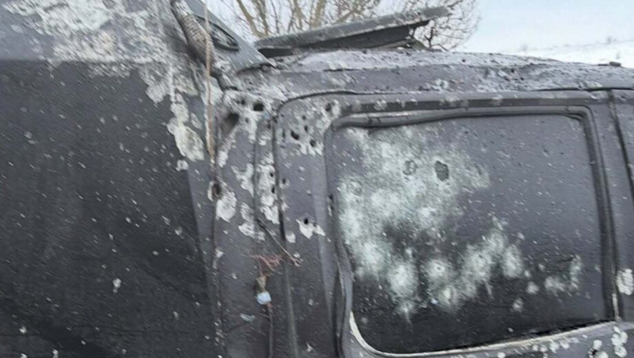 Российский беспилотник ударил по машине волонтера Христова во время выезда на эвакуацию