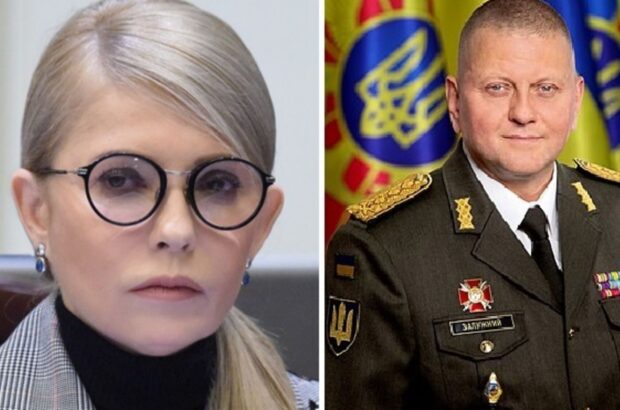Тимошенко выступила категорически против отставки Залужного: глава »Батькивщины» записала видеообращение