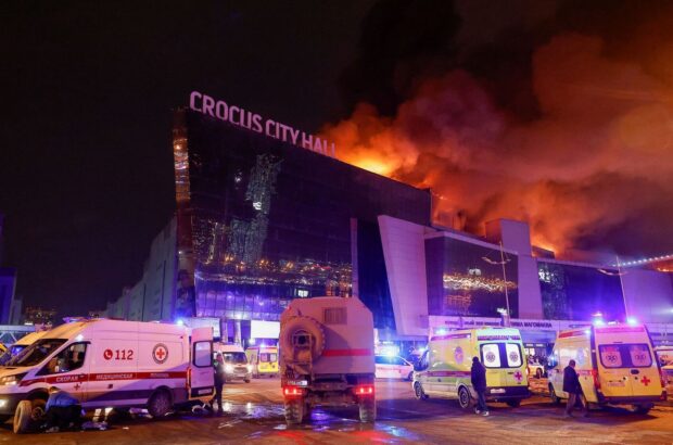 У Підмосков’ї стався теракт у концертному центрі ”Crocus City Hall”: загинуло понад 40 осіб