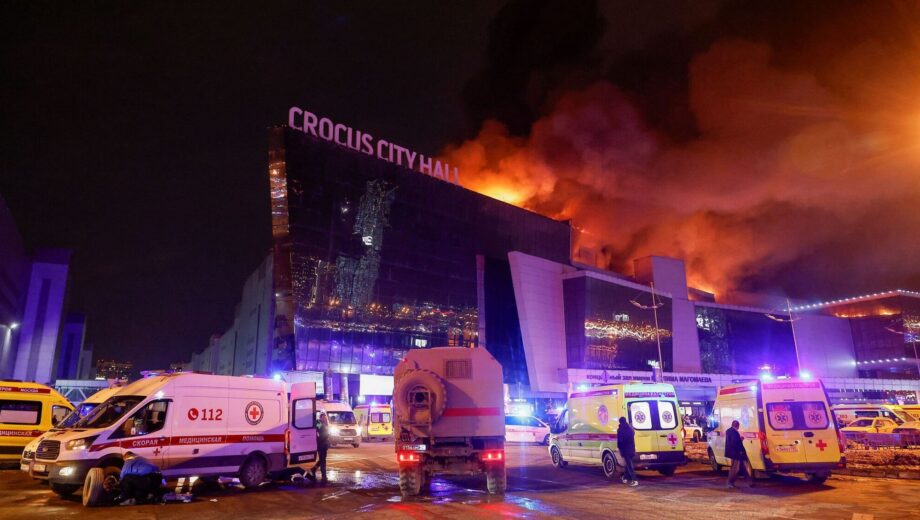 У Підмосков’ї стався теракт у концертному центрі ”Crocus City Hall”: загинуло понад 40 осіб
