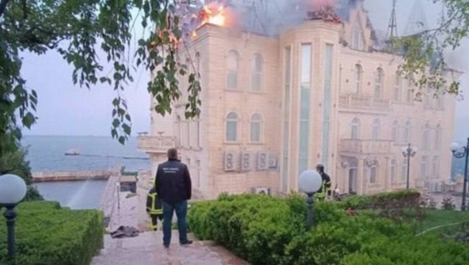 Генпрокурор показав кадри удару по Одесі: уламки розлетілись на 1,5 кілометра
