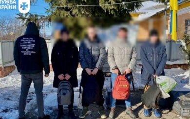Пограничники задержали четырех уклонян, пытавшихся бежать в Молдову, следуя советам Telegram-канала
