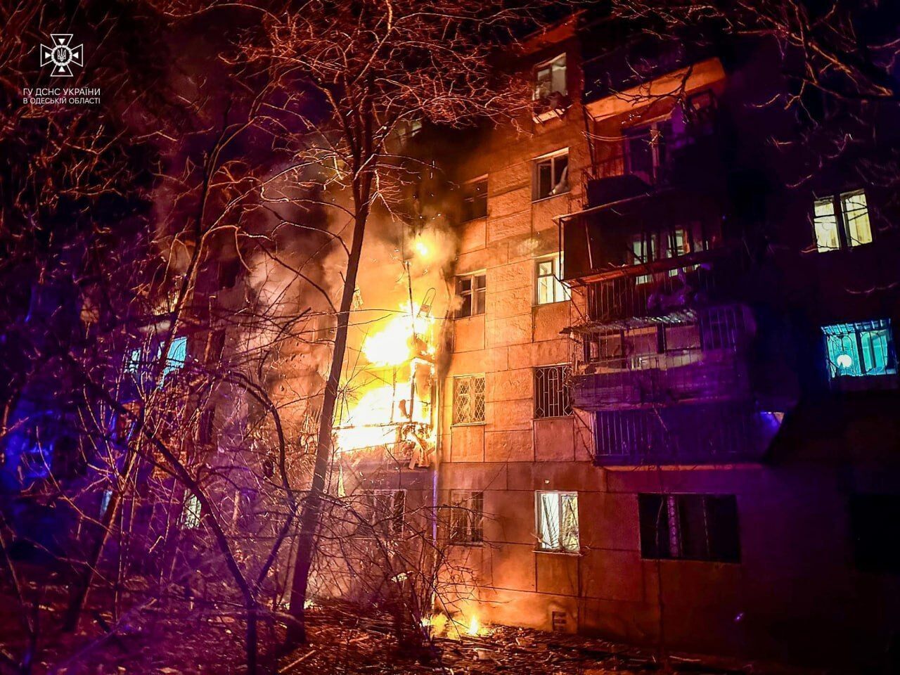 Ночью Одесса пережила очередную атаку русскими дронами