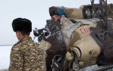 Поблизу столиці Киргизстану впав військовий гелікоптер Мі-8