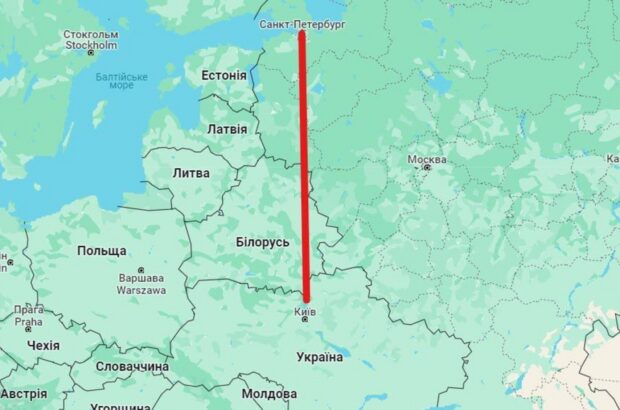 Сьогодні вночі безпілотник атакував Санкт-Петербург – вперше з початку війни, – міноборони рф