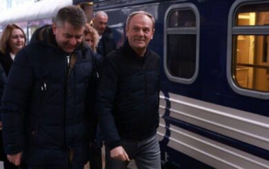 З першим візитом у якості прем’єр-міністра Польщі до Києва прибув Дональд Туск