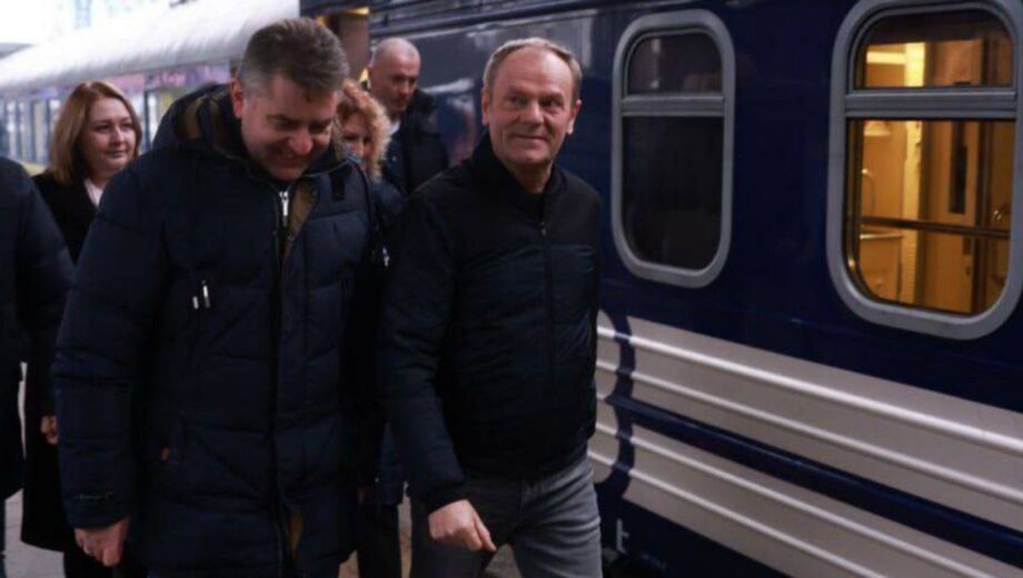 З першим візитом у якості прем’єр-міністра Польщі до Києва прибув Дональд Туск