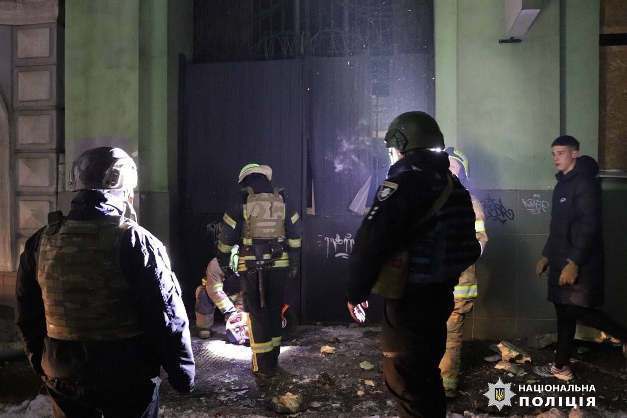 Під ударом був Київський район, який прийняв три влучання