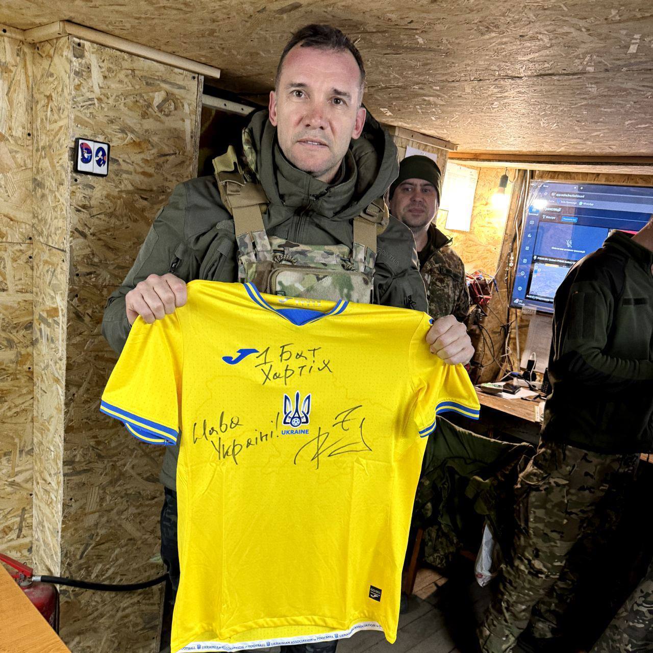Андрій Шевченко відвідав військових на Куп’янсько-Лиманському напрямку
