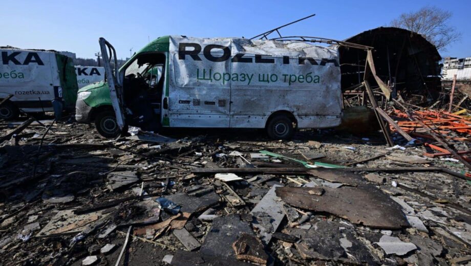 Россияне попали в склад компании Rozetka под Киевом