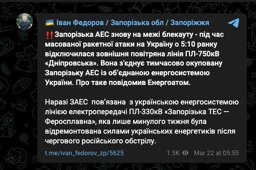 Масштабные ракетные удары россии по Украине: разрушительные последствия для энергосистем и инфраструктуры