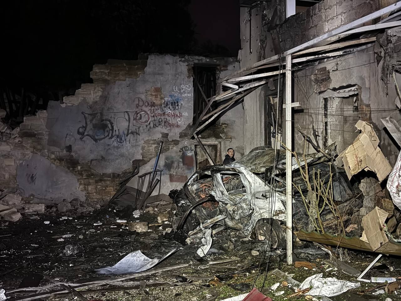 Жилые дома в Одессе атаковали ''шахеды'' (фото)