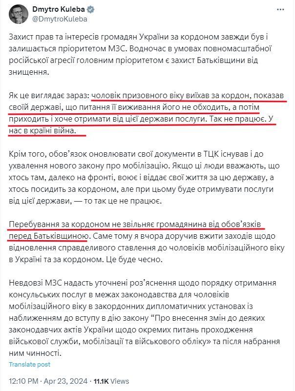 Видача документів за кордоном припинена через технічні причини: що відомо