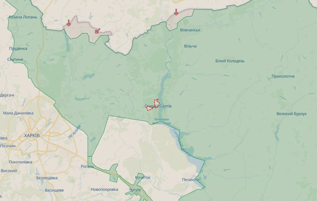 Пропагандисти заявляють про удар по греблі через Сіверський Донець у Харківській області