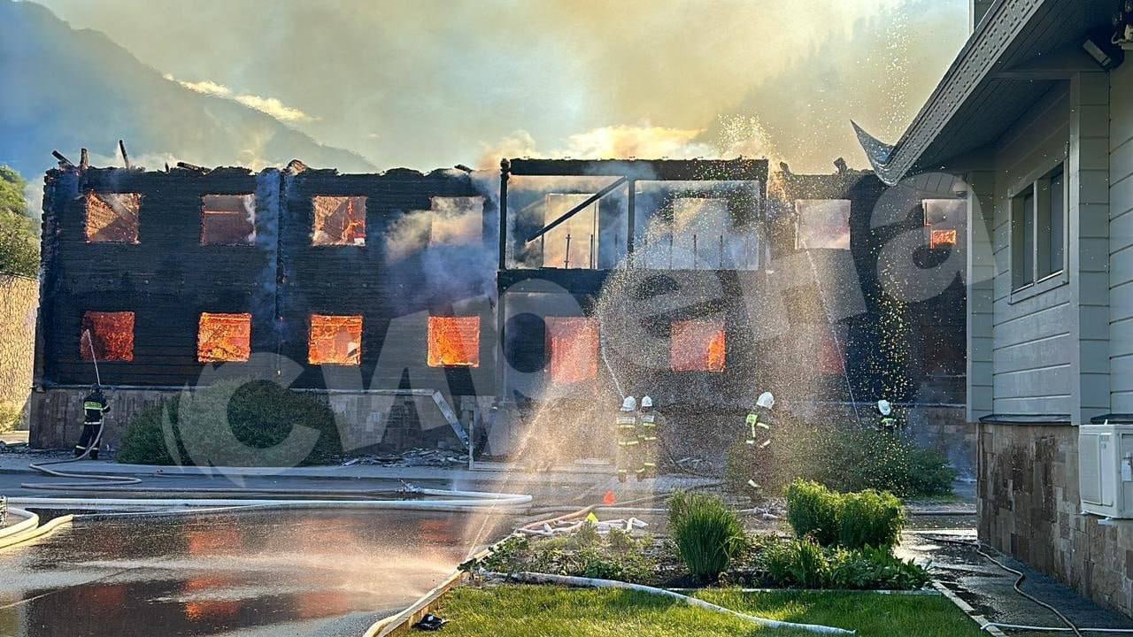 Пожар в доме