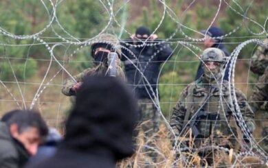 Пограничники показали фортификации на границе с Беларусью