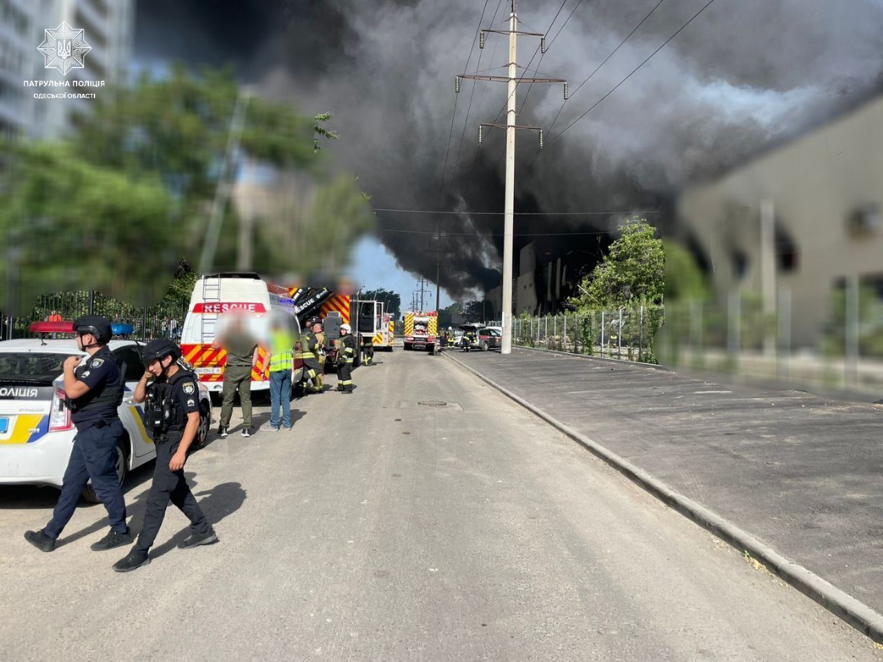 В Одессе зафиксировано попадание по гражданской инфраструктуре, — ОВА
