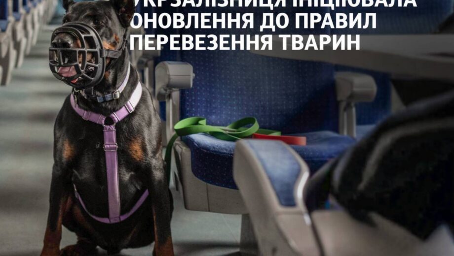 Укрзалізниця впроваджує нові правила перевезення тварин: що зміниться