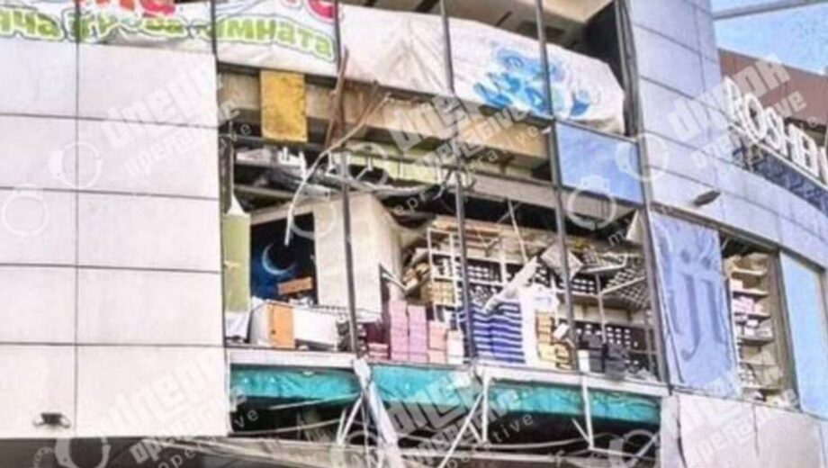 В Днепре в результате ракетно-дроновой атаки поврежден ТЦ, — СМИ (фото)