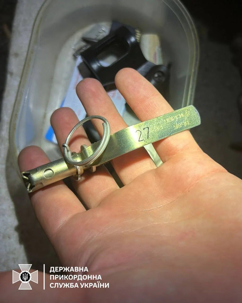 На границе с Венгрией задержали девушку, которая хотела уехать с боевой гранатой: подробности