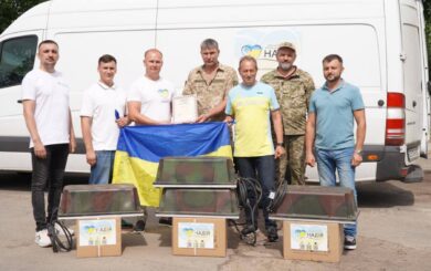 БФ молодежной инициативы »Надежда» передал системы РЭБ, тепловизоры, средства питания и связи на донецкое направление