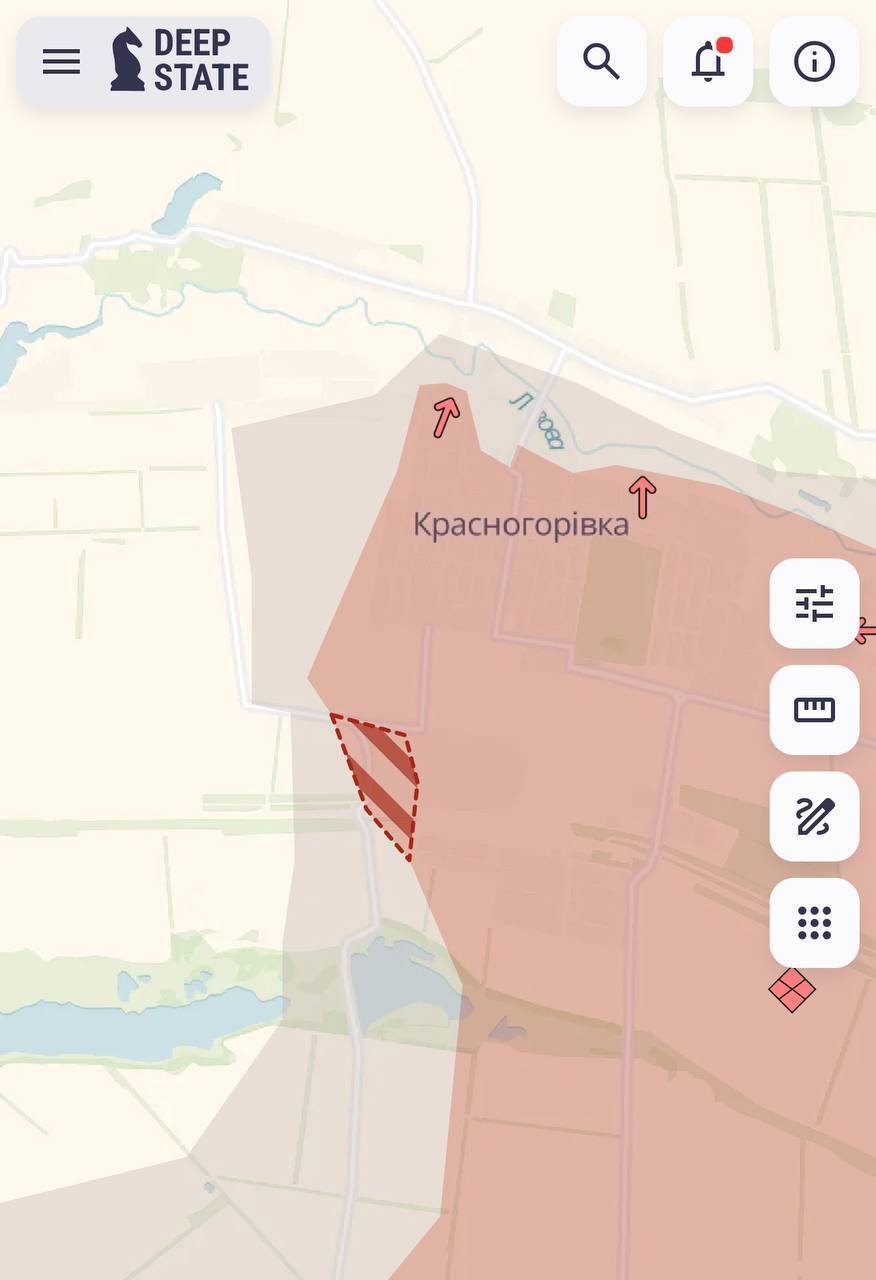 Аналитики DeepState сообщили о продвижении россиян в двух населенных пунктах Донецкой области