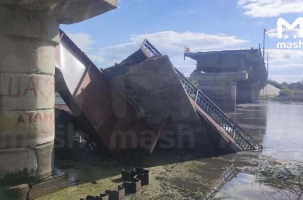 ВСУ уничтожили мост в Глушково Курской области
