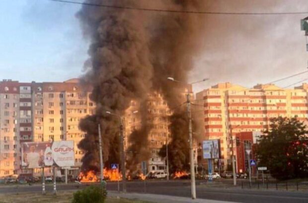 Внаслідок ракетного удару по Сумах постраждала щонайменше одна людина