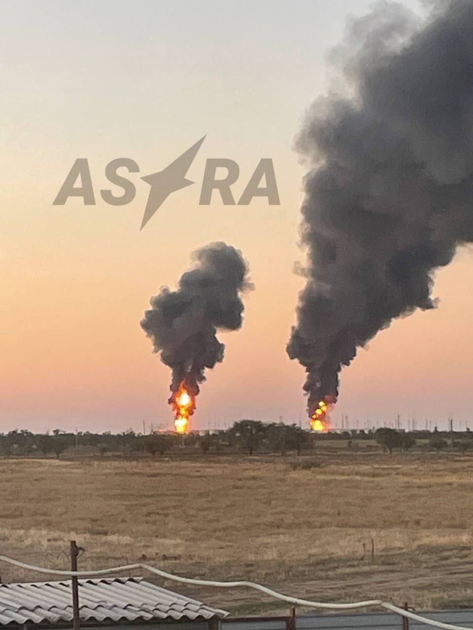 Нафтобазу в Ростовській області, яка досі палає з самого ранку, атакувало ГУР, - ЗМІ