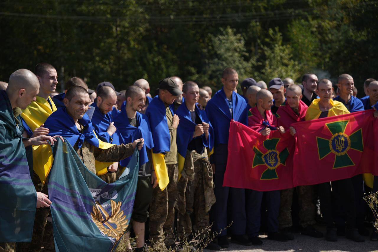 Володимир Зеленський: ще 115 захисників України повернулися додому