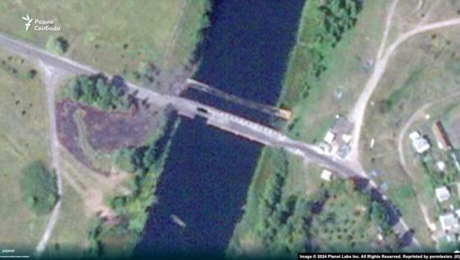 Россияне построили новую понтонную переправу в Курской области после ударов ВСУ