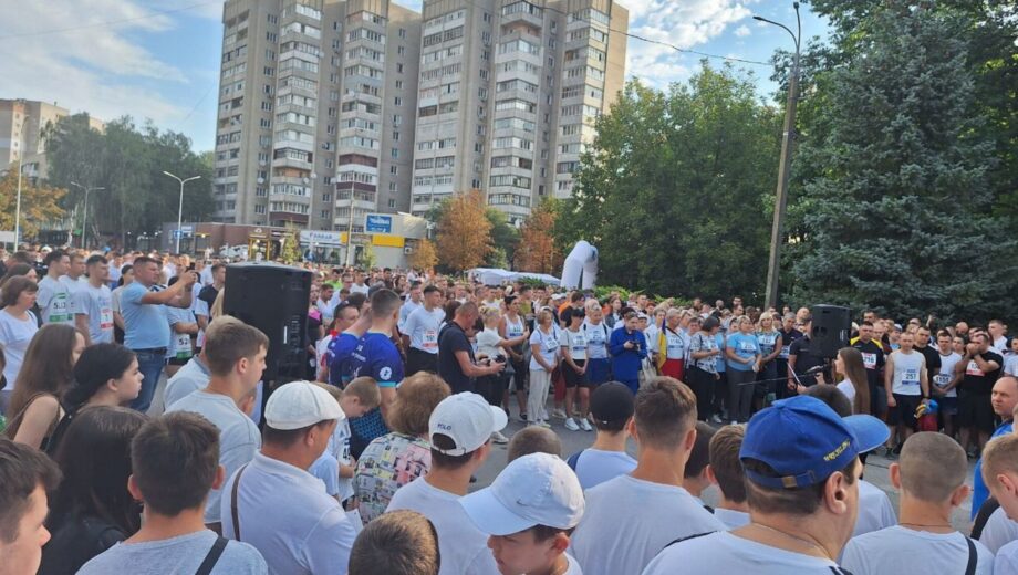 У Вінниці відбувся забіг в пам’ять про героїв України: доєдналося більше 23 тисяч учасників