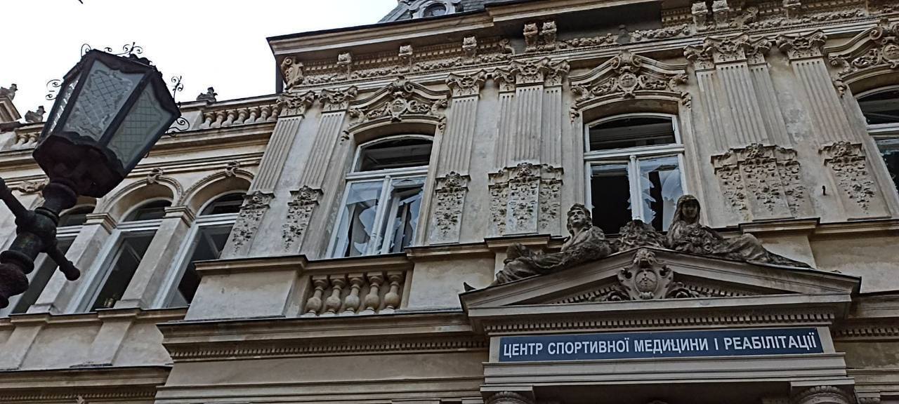 У Львові внаслідок атаки рф пошкоджено щонайменше сім пам'яток архітектури