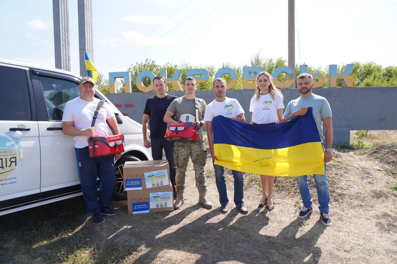 Обладнання для стабпунктів і мавіки для військових: БФ молодіжної ініціативи ''Надія'' працює на Донбасі