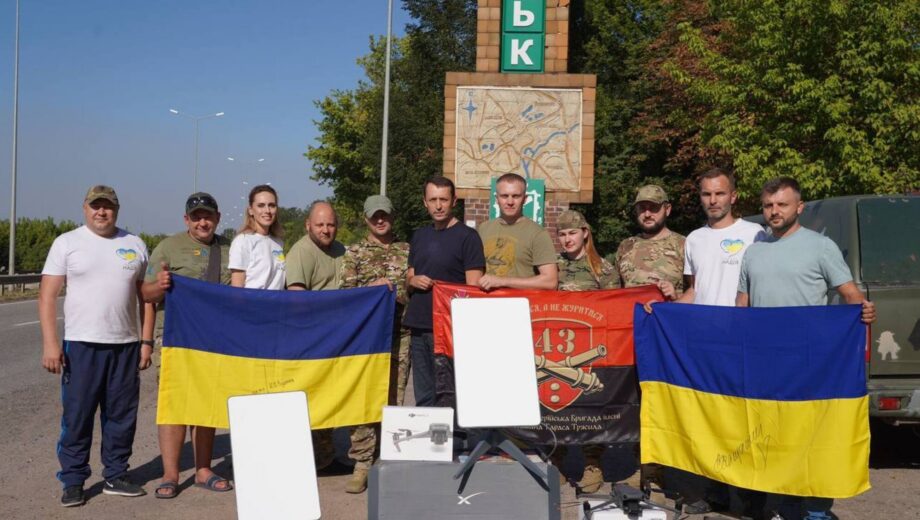 Оборудование для стабпунктов и язычки для военных: БФ молодежной инициативы »Надежда» работает на Донбассе