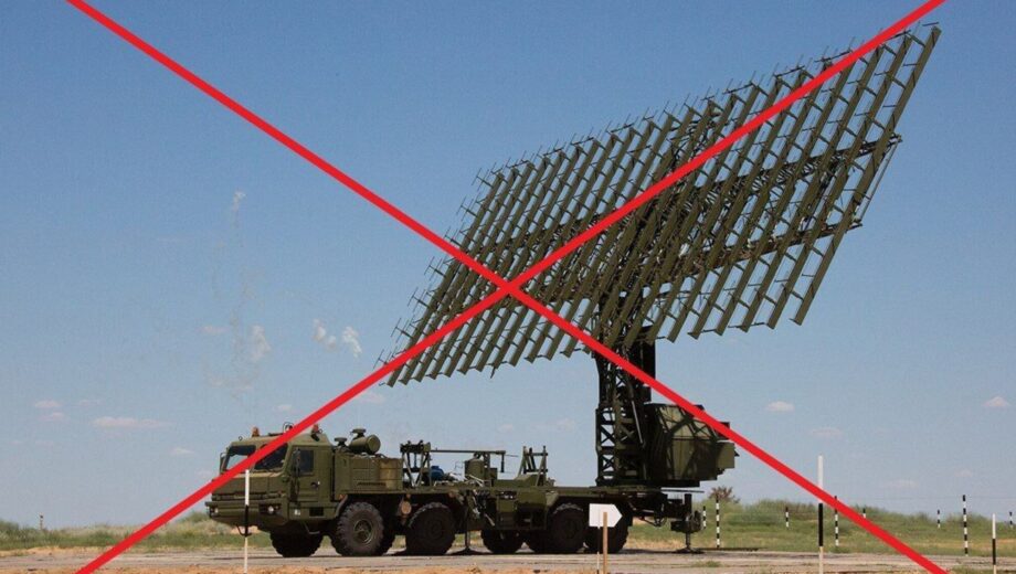 Силы обороны Украины уничтожили российскую РЛС »Небо-М»