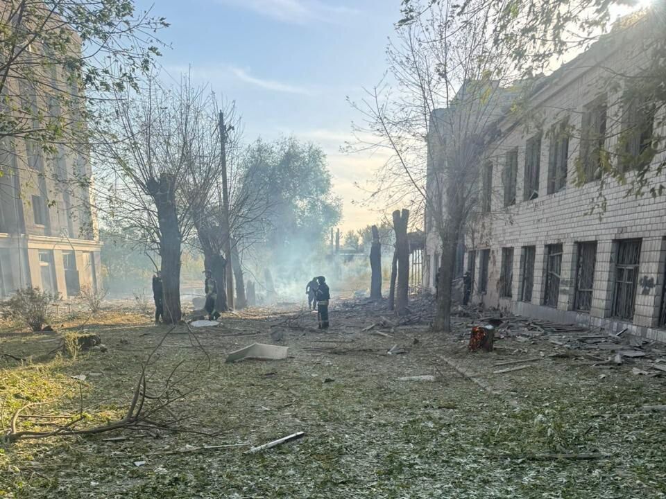 Удар по Константиновке