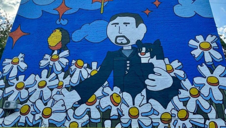 Новий мурал у Києві: стінопис на честь Буданова
