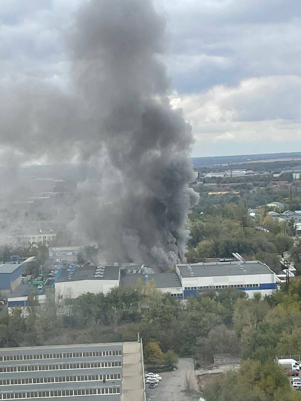 В Ростові-на-Дону пожежа