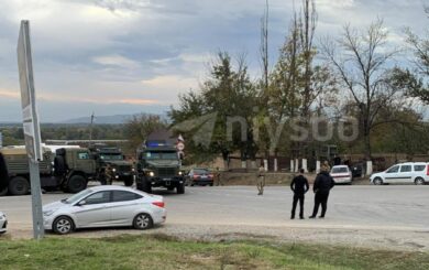 В Чечне расстреляли военный »Урал» РФ: есть жертвы